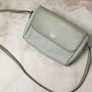 Guess cross-body bag in olive grey